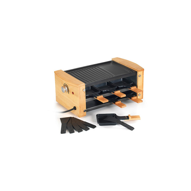 Raclette KITCHEN CHEF KCWOOD.6 personnes