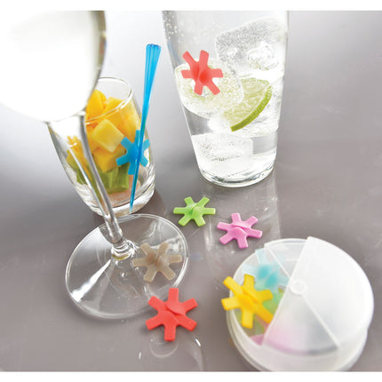 Marque verre MASTRAD lot de 12 Couleurs variees
