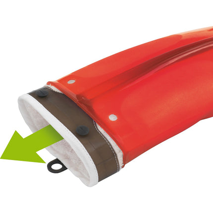 Gant MASTRAD ORKA Tex silicone et textile rouge