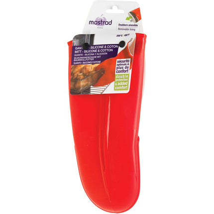 Gant MASTRAD ORKA Tex silicone et textile rouge