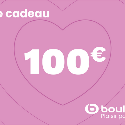 Carte cadeau BOULANGER 100 euros