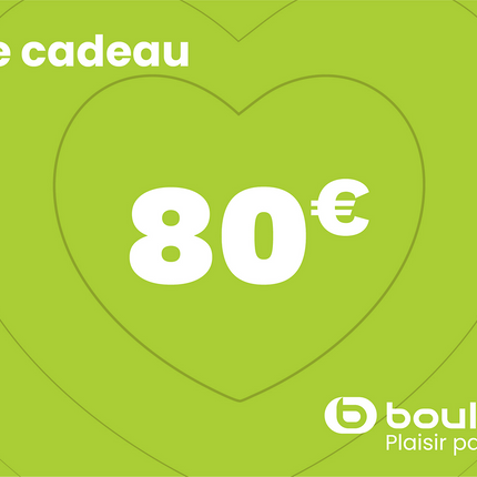 Carte cadeau BOULANGER 80 euros