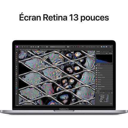 Ordinateur Apple MACBOOK Pro 13 M2 8Go RAM 256Go Reconditionné