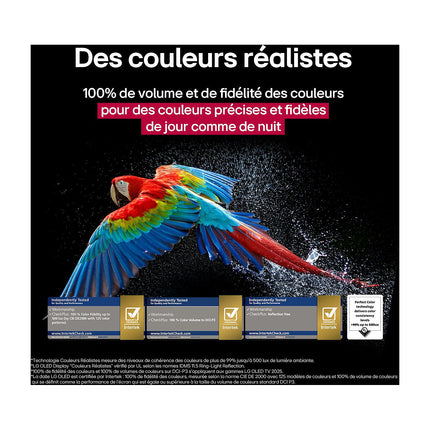 TV OLED LG 65C5 2025 Reconditionné