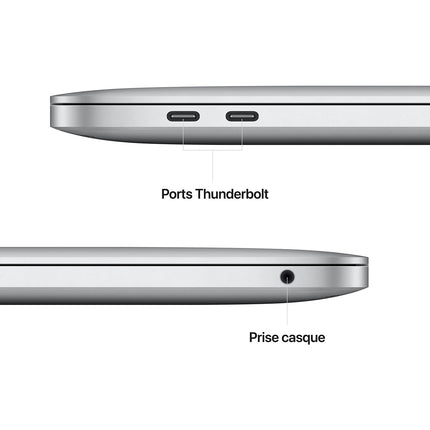 Ordinateur Apple MACBOOK Pro 13' M2 8Go RAM 512Go SSD Argent Reconditionné