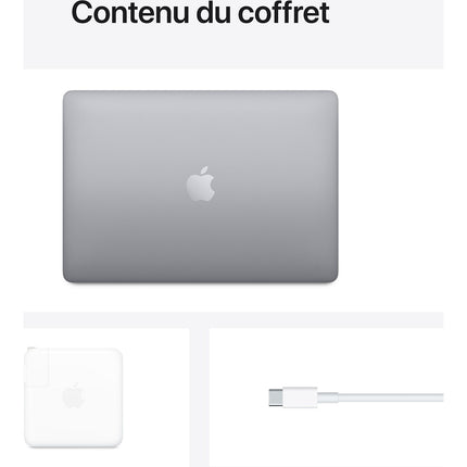Ordinateur Apple MACBOOK CTO Pro 13 M1 16 512 Gris Sideral Reconditionné