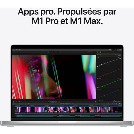 Ordinateur Apple MACBOOK Pro 16' M1 Pro 1To SSD Argent Reconditionné