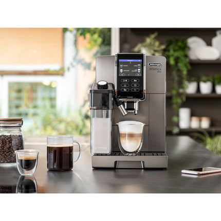 Expresso Broyeur DELONGHI Dinamica Plus FEB3795.T Titanium Reconditionné