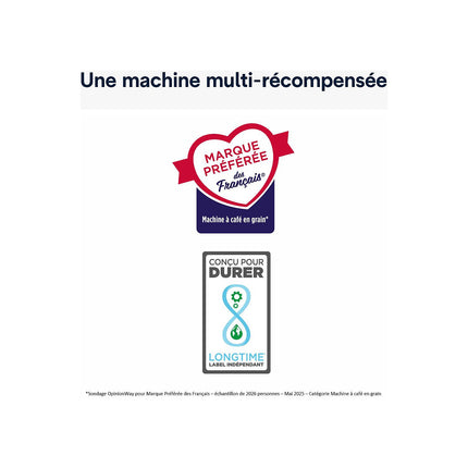 Expresso Broyeur DELONGHI Dinamica Plus FEB3795.T Titanium Reconditionné