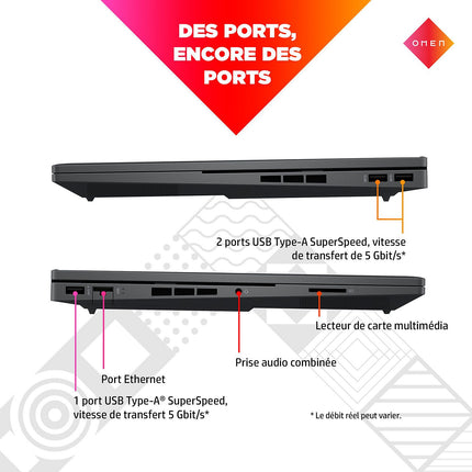 PC Gamer HP 16-n0004nf Reconditionné