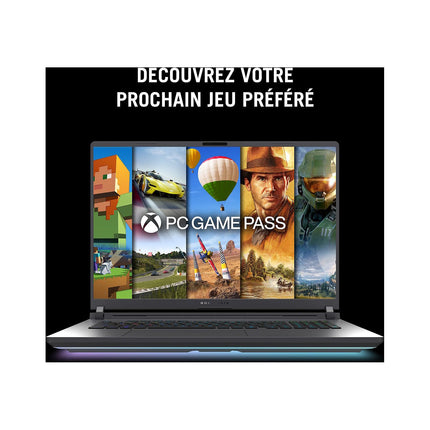 PC Gamer ASUS Rog Strix 16" WQXGA 240Hz Intel Core Ultra 9 275HX Nvidia GeForce RTX 5080 32 Go RAM DDR5 SSD 1 To Reconditionné