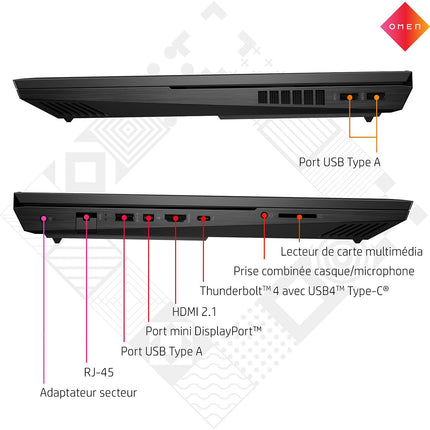PC Gamer HP OMEN 17-ck2025nf Reconditionné