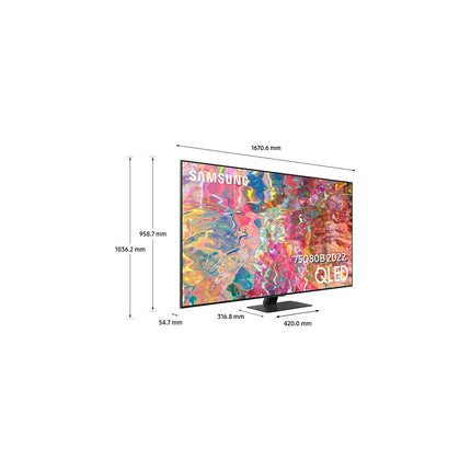 TV QLED SAMSUNG QE50Q80B 2022 Reconditionné