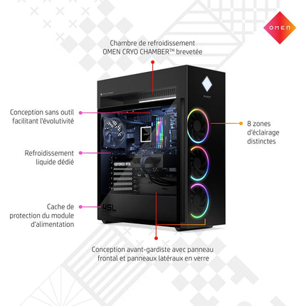 PC Gamer HP GT22-0466nf Reconditionné