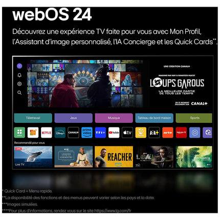 TV OLED LG OLED77G4 Reconditionné