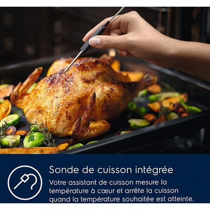 Four encastrable ELECTROLUX EOE6P57X Chaleur tournante et Sonde de cuisson 72L Reconditionné