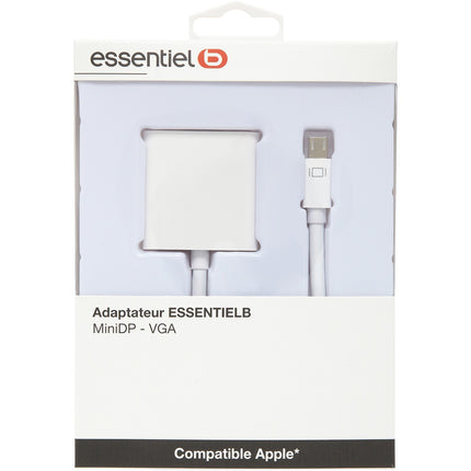 Adaptateur mini DisplayPort ESSENTIELB Mini Displayport VGA