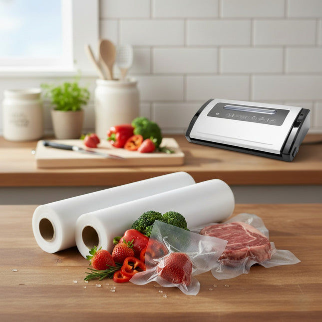 Sac sous vide ESSENTIELB VBR2805 2 rouleaux 28cm X 5.5m