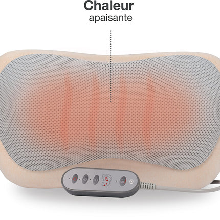 Coussin massant chauffant ESSENTIELB ECM1 eden cushion