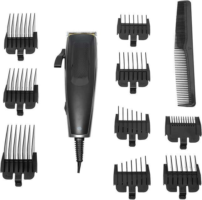 Tondeuse cheveux ESSENTIELB filaire pro Iroquois, 7 hauteurs de coupe, précision 1 mm