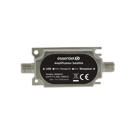 Fiche antenne TV ESSENTIELB Ligne SAT Bis G:18DB