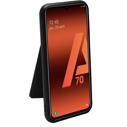 Coque ADEQWAT Samsung A70 Porte-carte Aimantée noir