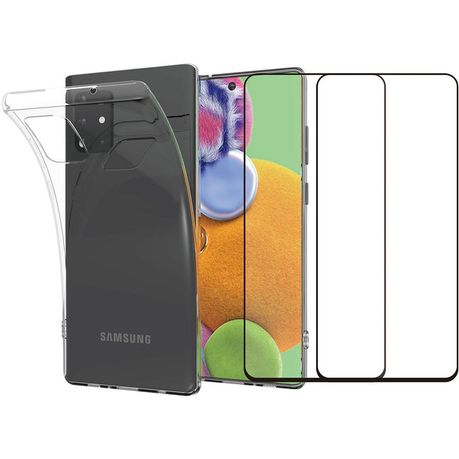 Pack ESSENTIELB Samsung A51 4G Coque + Verre trempé x2