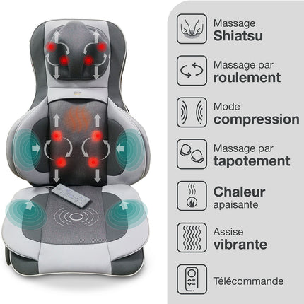 Siège massant chauffant ESSENTIELB EDM5 Eden prestige