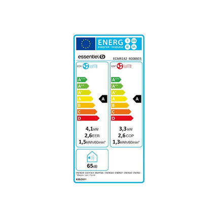 Climatiseur réversible ESSENTIELB ECMR142