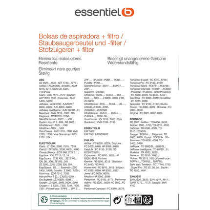 Sac aspirateur ESSENTIELB EB1800