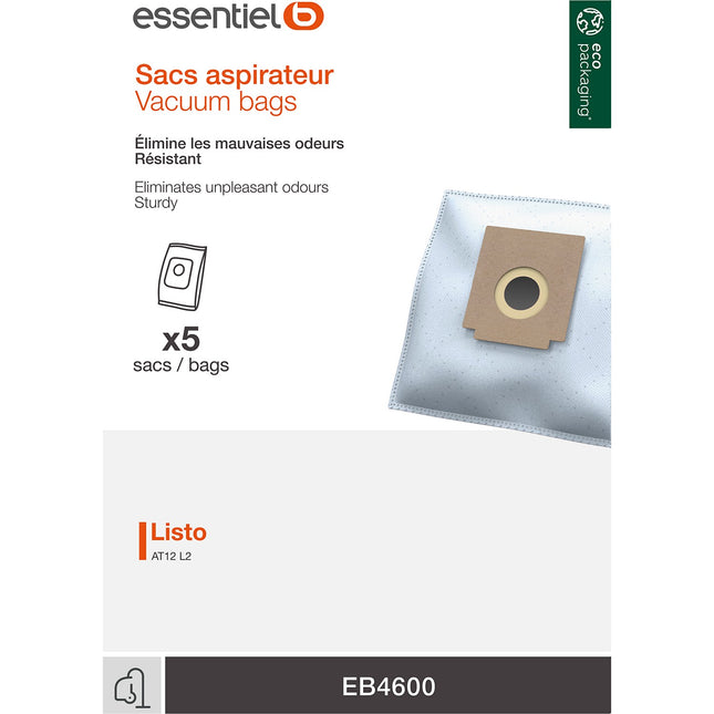 Sac aspirateur ESSENTIELB EB4600