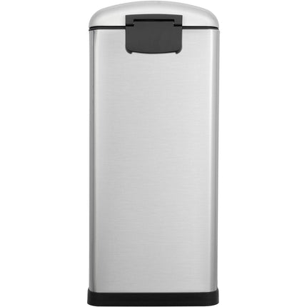 Poubelle de cuisine manuelle ESSENTIELB 40L et 10L à pédale inox