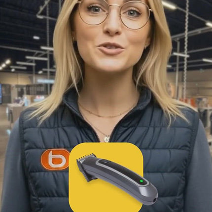 Tondeuse barbe ESSENTIELB ETB 2,, 5 hauteurs de coupe, précision 3 mm, autonomie 90 mn
