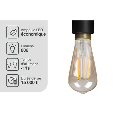 Pack ESSENTIELB Découverte Filament Edison E27 x2