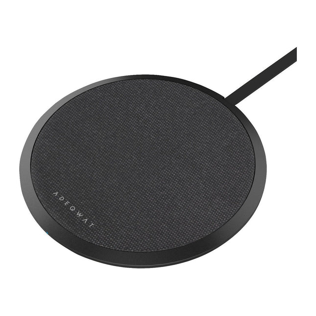 Chargeur induction ADEQWAT sans fil ultra-plat 15W Noir