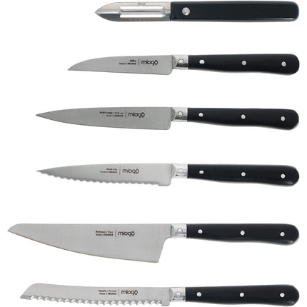 Couteau MIOGO Eminceur 12.5 cm Pleine soie