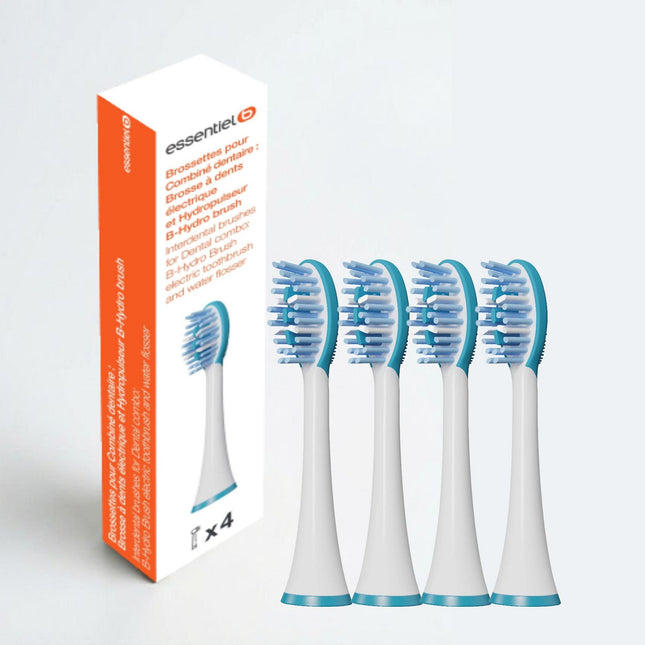Brossette dentaire ESSENTIELB 4 brossettes pour combiné dentaire Essb