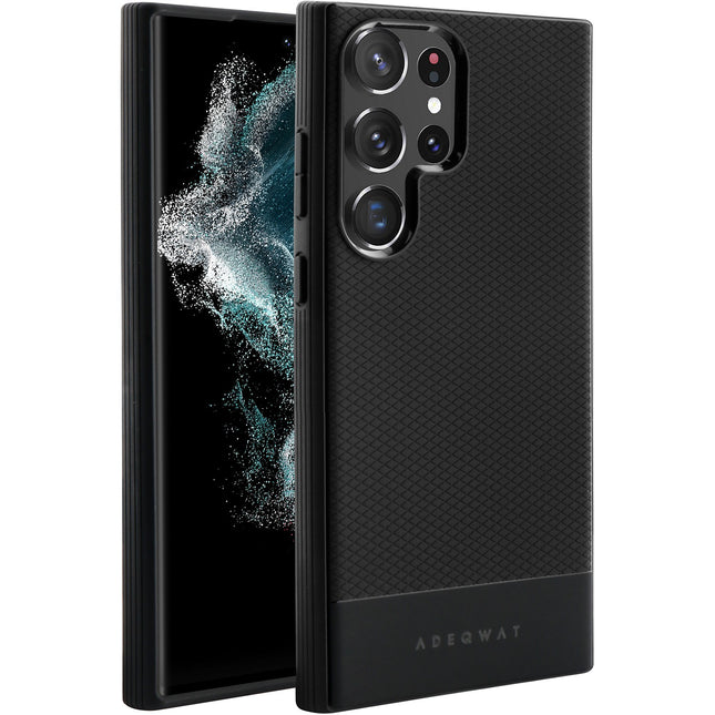 Coque ADEQWAT Samsung S23 Ultra Souple - Noir