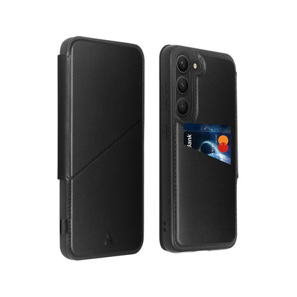Etui ADEQWAT Samsung s23+ Cuir noir