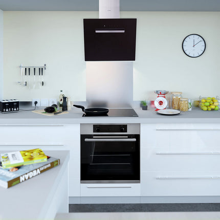 Hotte décorative murale inclinée ESSENTIELB EHDD 614ni