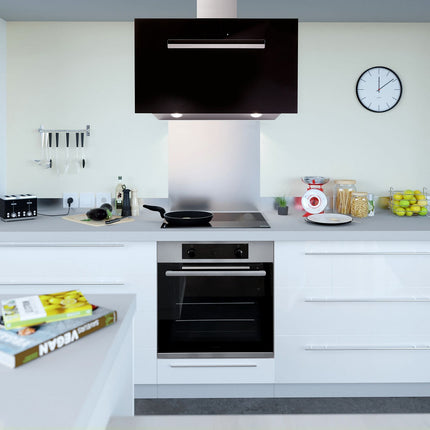 Hotte décorative murale inclinée ESSENTIELB EHDD 614ni