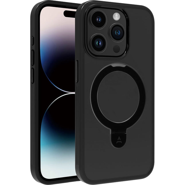 Coque ADEQWAT iPhone 15 Pro MagSafe 2 en 1 - Noir