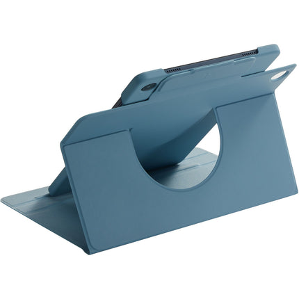 Etui ADEQWAT A9+ rotatif Bleu