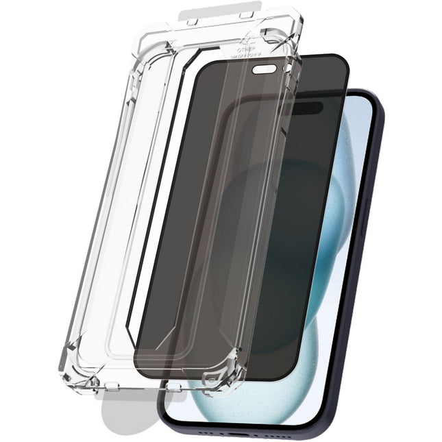 Protège écran ADEQWAT iPhone 16 Plus confidentialité