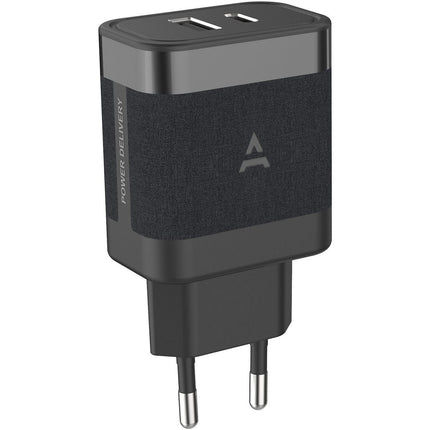 Chargeur ADEQWAT 45W charge rapide USB-A/USB-C