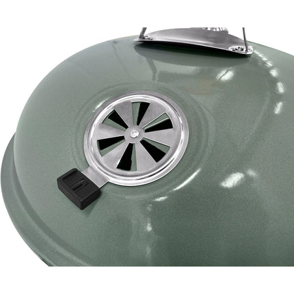 Barbecue charbon ESSENTIELB EBCK1 vert sur pieds 55 cm