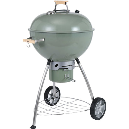 Barbecue charbon ESSENTIELB EBCK1 vert sur pieds 55 cm