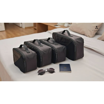 Sacoche ADEQWAT Organisateurs de valise 4 pièces
