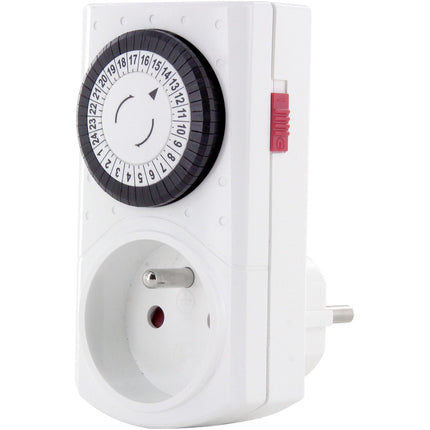 Minuteur électrique ESSENTIELB Mécanique /30min 16A/230V (2P+T)