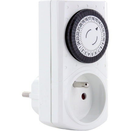 Minuteur électrique ESSENTIELB Mécanique /30min 16A/230V (2P+T)
